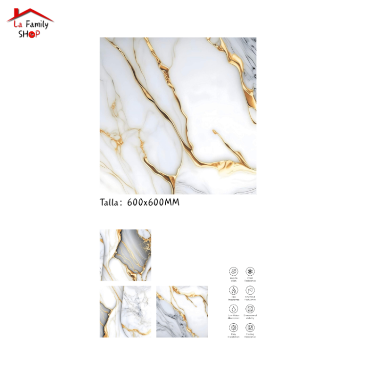 Azulejos Pirano Gold (caja 1,44 metros)  (Importado)