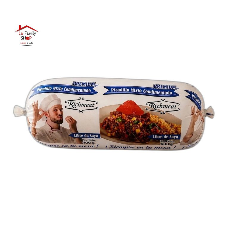 Rulo de picadillo mixto condimentado Richmeat de 400 g